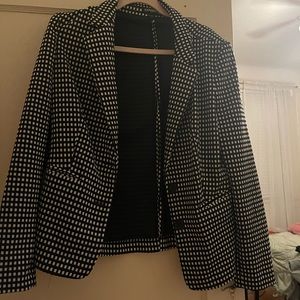 Checkered Blazer!!